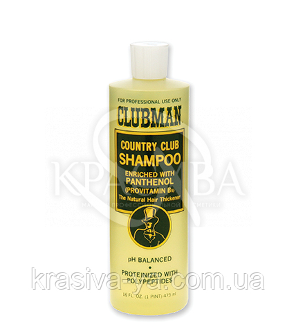 Чоловічий шампунь для волосся Country Club Shampoo, 473 мл - 1