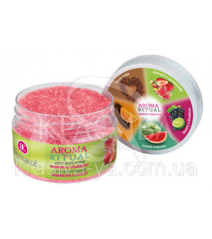 DC Juicy Body Aroma Scrub Скраб-пилинг для тела разглаживающее "Ревень и Клубника", 200 г - 1