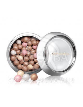 Тонирующая пудра в шариках Toning Spheres Powder 001, 42 г : Keenwell
