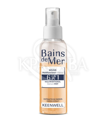 Многофункциональный двухфазный спрей для лица 6в1 "Основа и уход" с экстрактом папайи - 1