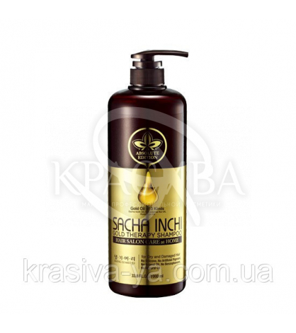 DAENG GI MEO RI Sacha Inchi Gold Therapy Shampoo Восстанавливающий шампунь "Золотая терапия", 1000мл - 1