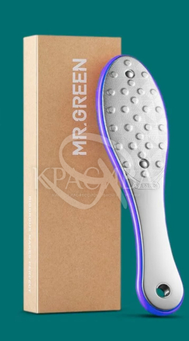 Терка для п'ят - лазерна пилка для ніг двостороння "Фіолетовий" - 3