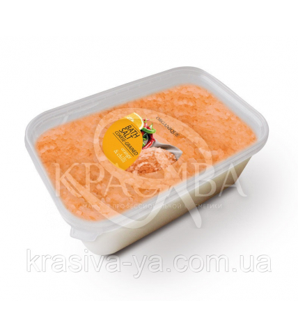 Соль для ванны большие гранулы - Апельсин и Чили, 1 кг - 1
