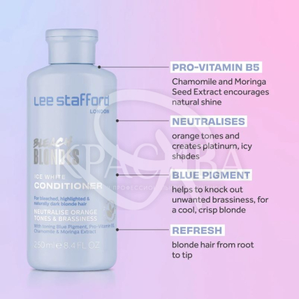 Кондиционер для волос с синим пигментом - 3