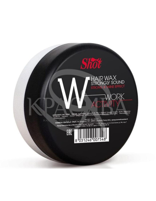 Воск сильной фиксации с эффектом блеска : Воск для волос