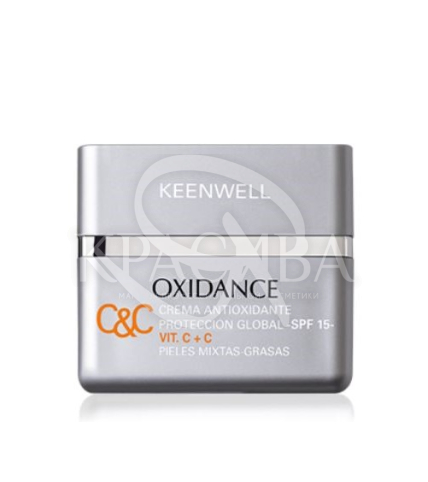 Денний омолоджуючий мультизахисний крем із вітамінами C+C SPF 15 - 1