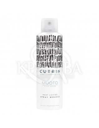 Cutrin Muoto Spray Mousse Root Lifting - Прикореневій спрей-мус для волосся, 200 мл : 