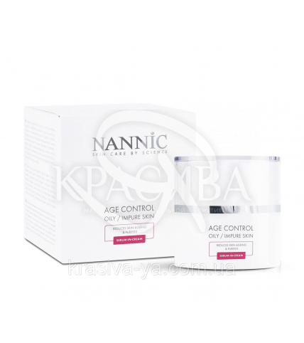 Age Control, Oily&Impure Skin Активная сыворотка в креме "Эйдж Контрол" жирная и проблемная кожа,50 мл - 1