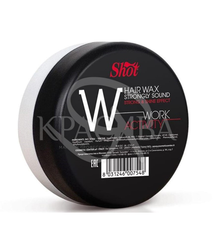 Воск сильной фиксации с эффектом блеска - 1