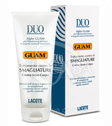 DUO Крем від розтяжок для тіла і грудей, 200 мл - 1