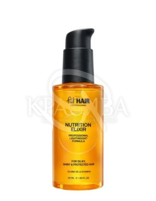 Питательный эликсир-масло для блеска и гладкости волос : Косметика для волос