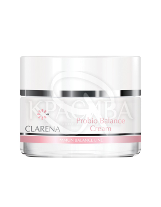 Легкий крем із пробіотиками для сухої чутливої подразненої шкіри : Clarena