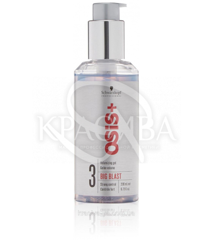 Osis + Big Blast Легкий гель для об'єму волосся, 200 мл - 1