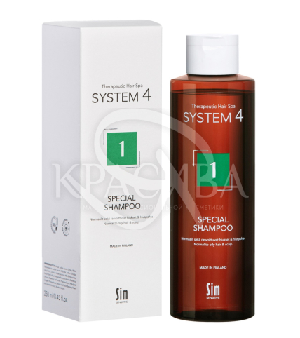 Шампунь №1 для нормальной кожи головы и склонной к жирности - 1