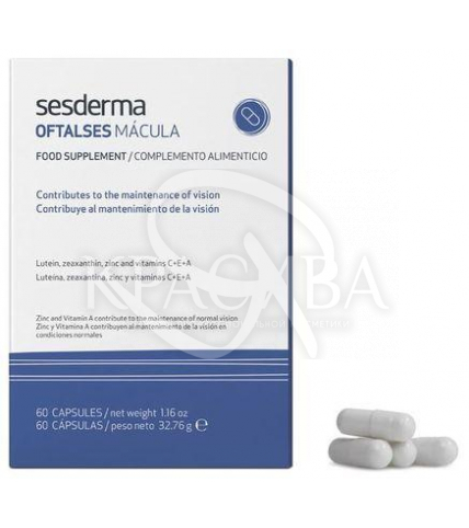 Oftalses Macula Capsules - Пищевая добавка «Офтальсес Макула», 60 капсул - 1