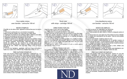 Воск натуральный желтый в кассете - 2