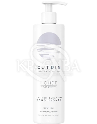 Платиновый тонирующий очищающий кондиционер для волос : 