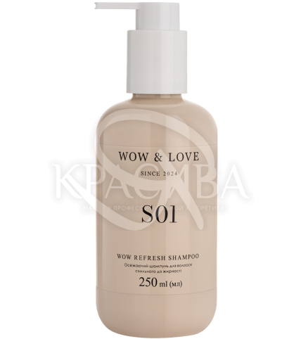 Освежающий шампунь для волос склонных к жирности - 1