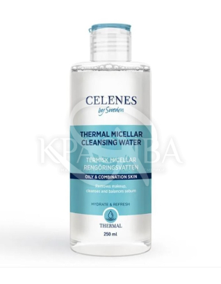 Термальная мицеллярная вода для жирной и комбинированной кожи : Celenes