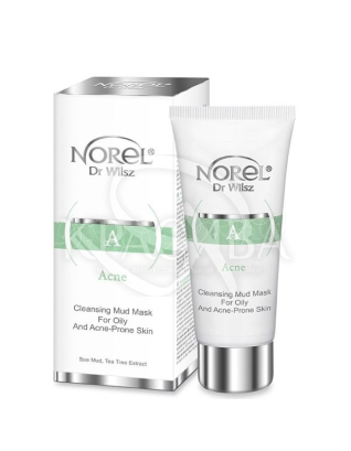 Очищаюча грязьова маска для жирної шкіри : Косметика для обличчя: Norel