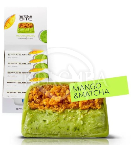 Батончик протеиновый "Манго - Матча" глазированный белым шоколадом - 1