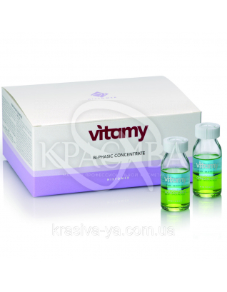 Vitamy Двухфазный концентрат витаминов и кальция, 10 мл : Концентрат для лица