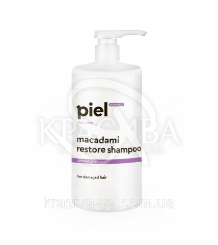 Macadami Shampoo Restore - Восстанавливающий шампунь для поврежденных волос, 1000 мл - 1