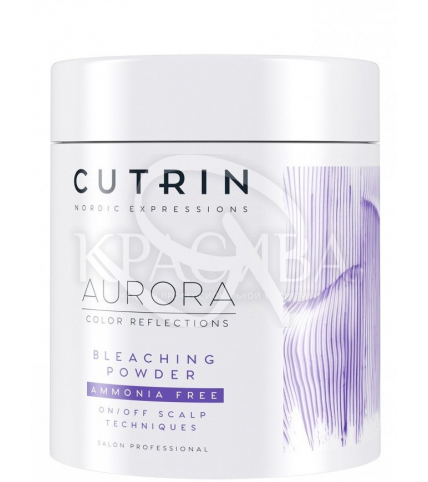 Cutrin Bleaching Aurora Powder no Ammonia - Осветляющий порошок без запаха и аммиака, 500 г - 1