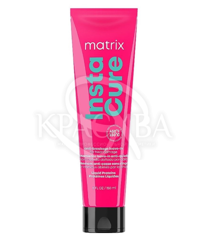 Несмываемое средство-уход с термозащитой для поврежденных волос - 1