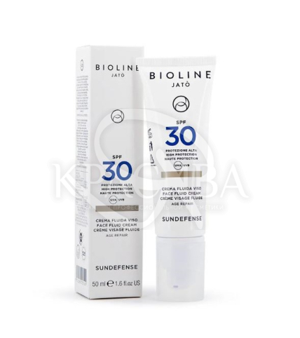 Сонцезахисний омолоджуючий крем-флюїд для обличчя - 1