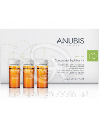 Regul Oil Concentrate Equilibrant+ Регулирующий и матирующий концентрат, 1*5 мл : Анубис косметика (Anubis)