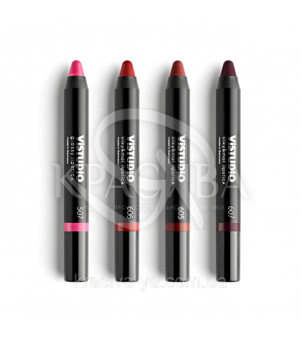 Vistudio Glossy Lipstick - Помада-олівець-блиск для губ 604, 12 г - 1