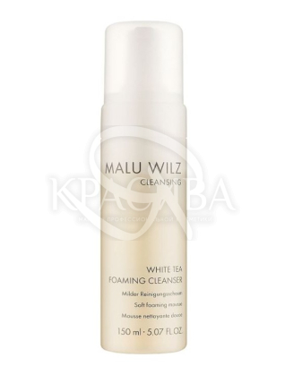 Пенка для очищения лица с белым чаем : Malu Wilz