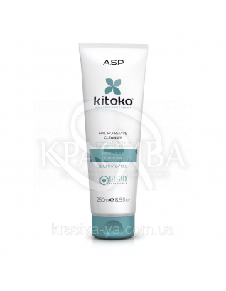 Kitoko Hudro Revive Active Cleanser Очищаючий засіб для сухого волосся з серії Гидровосстановление, 250 мл : 