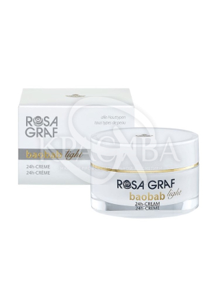 Легкий омолаживающий крем с экстрактом плодов баобаба : Rosa Graf крем для лица