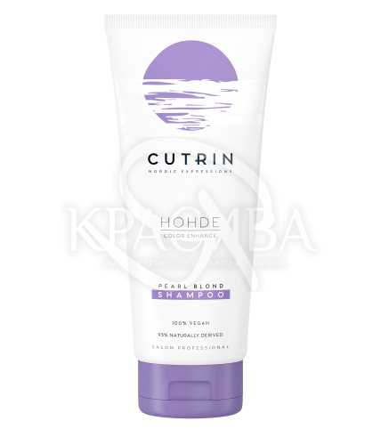 Тонирующий перламутовый шампунь для волос - 1