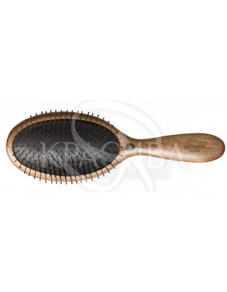 Щітка для догляду за волоссям та шкірою голови Темне дерево : Аксесуари для волосся