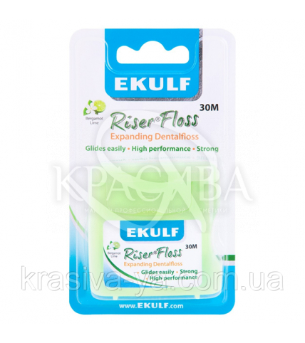 Зубна нитка - флос Ekulf Easy Flose, 2 шт * 30 м - 1