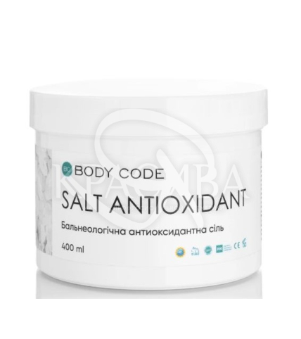 Антиоксидантна бальнеологічна сіль для обгортання - 1