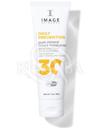 Тонирующий увлажняющий крем с минералами SPF30 : 
