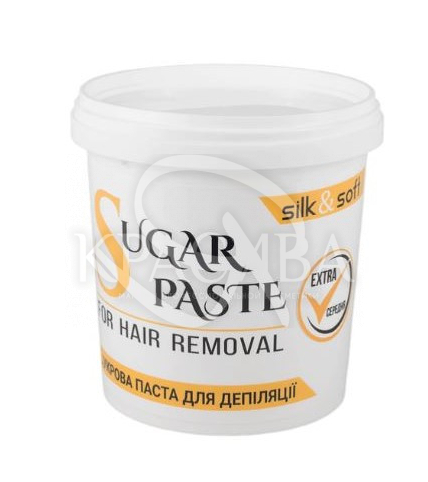 Silk&Soft Сахарная паста для депиляции Экстра (средняя) Extra, 1500 г - 1
