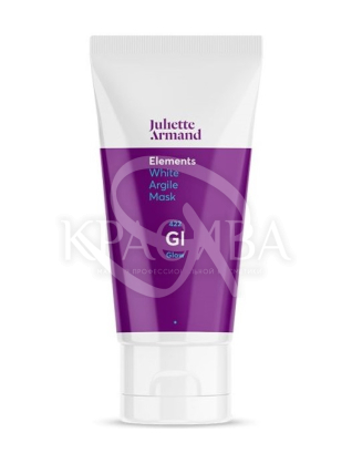 Очищуюча освітлююча заспокійлива маска на основі білої глини : 