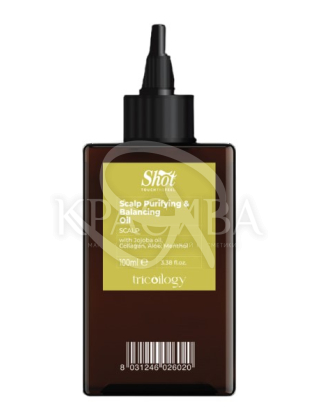 Масло для очищения и баланса кожи головы : 