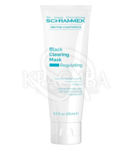 Очищающая черная маска с бамбуковым углем - 1