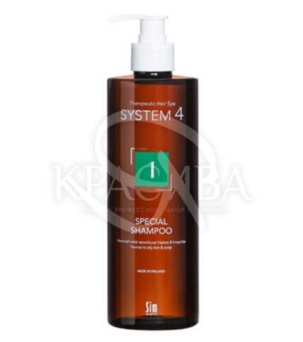 Шампунь №1 для нормальної шкіри голови і схильної до жирності - 1