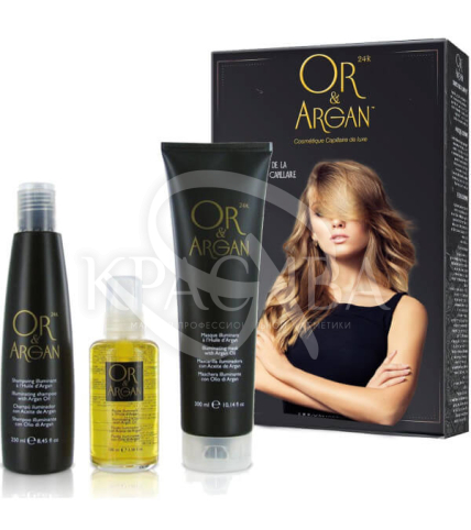 Ілюмінуючий комплекс Or & Argan з мікроактивним золото 24К аргановим маслом та UV фільтром - 1