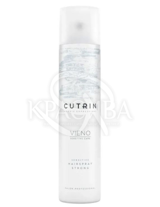 Лак сильной фиксации для чувствительных волос : 