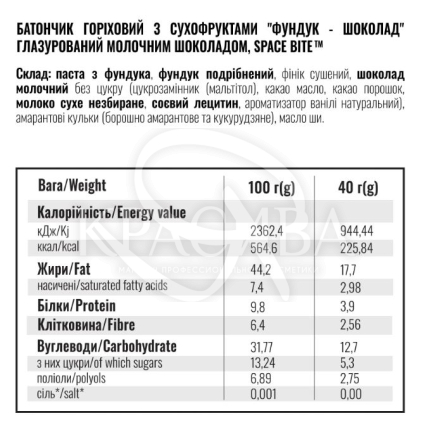 Батончик протеиновый "Ассорти вкусов" - 6