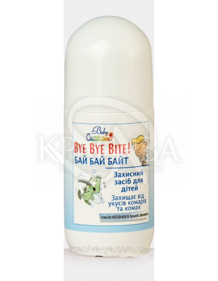 Кучиоло Бай Бай Байт Защитное средство для детей от укусов комаров и насекомых, 50 мл : Средства для защиты от комаров