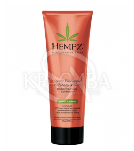 Кондиціонер для об'єму волосся Ананас-Медова Диня - 1